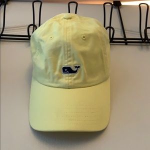 Yellow Vineyard Vines Baseball Cap